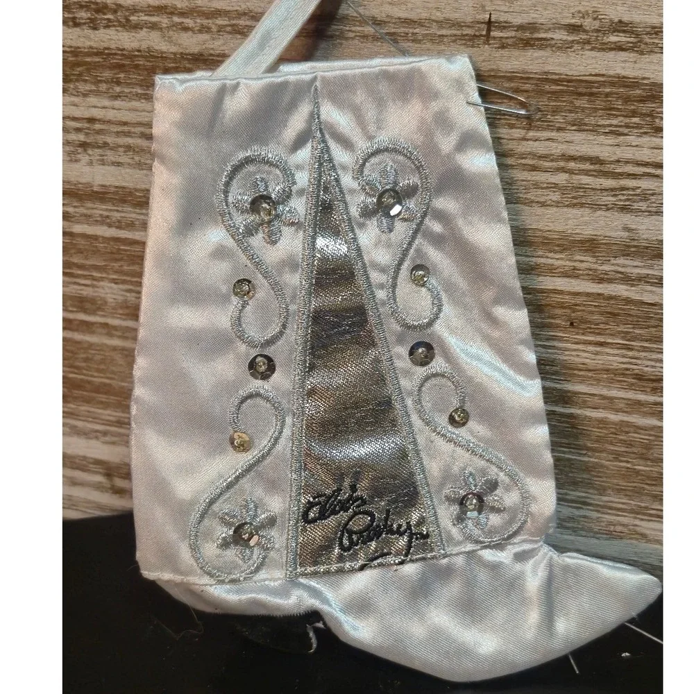 Elvis Presley Memorabilia Set Playing Cards Satin Boots Ornaments 2001 Standee